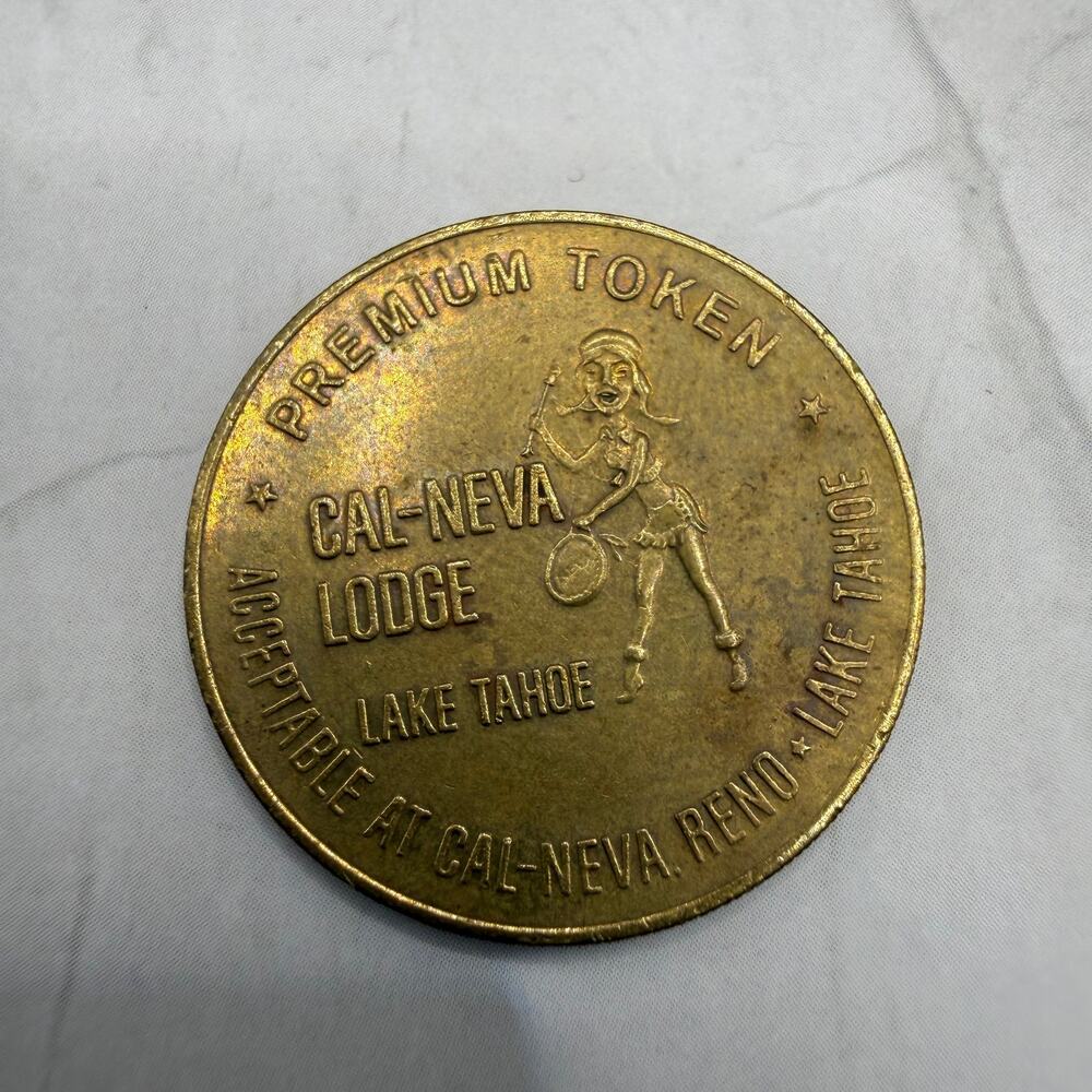 1969 Club Cal-Neva Reno Lake Tahoe Casino Premium Token Franklin Mint